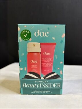 dae Pink Duo Hair Styling Set - Cactus Fruit Styling Cream & Sunsitter Hairspray